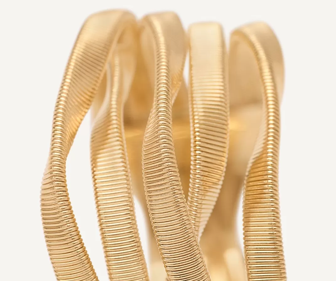 18Kt Yellow Gold Five-Strand Coil Ring*Marco Bicego Cheap