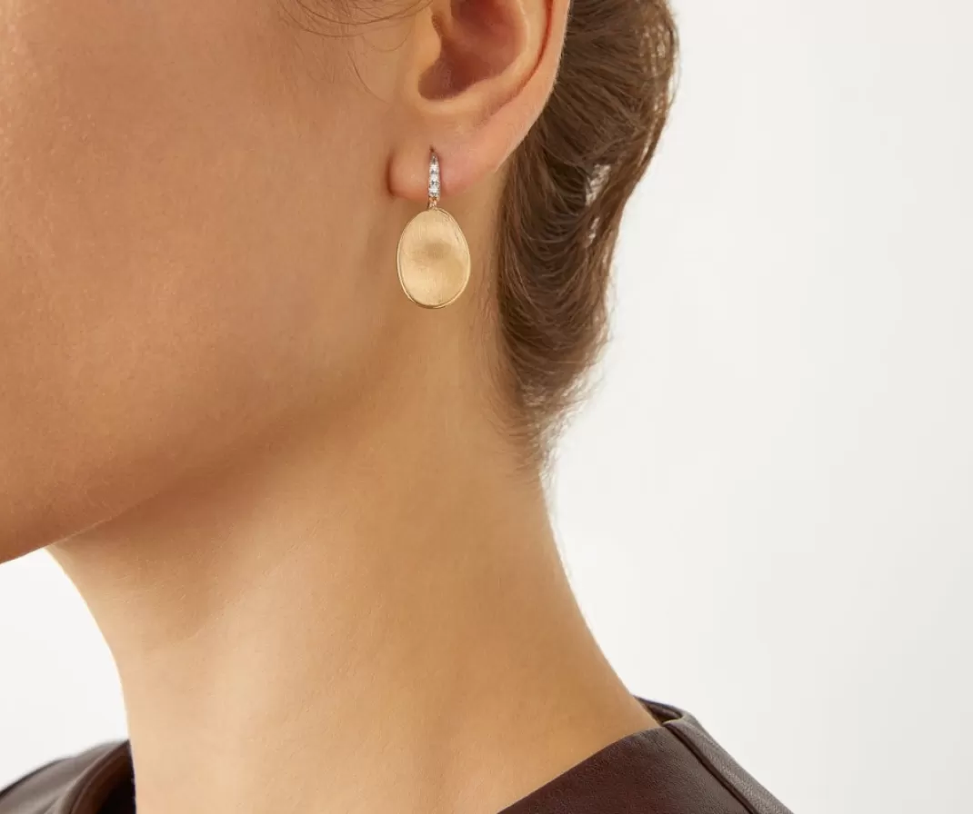 Boucle D'Oreille Avec Crochet En Diamants, Petit Modele*Marco Bicego Store