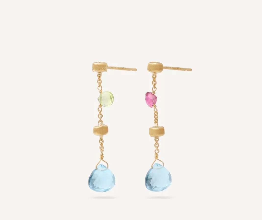 Boucle D'Oreille Multicolore Avec Topaze, Version Mini*Marco Bicego Best Sale