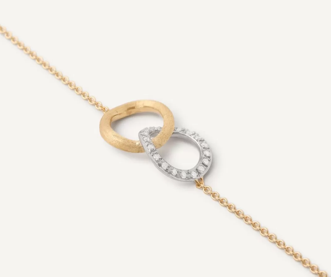 Bracelet « Amour Infini » Avec Diamants Et Chaine Reglable*Marco Bicego Best