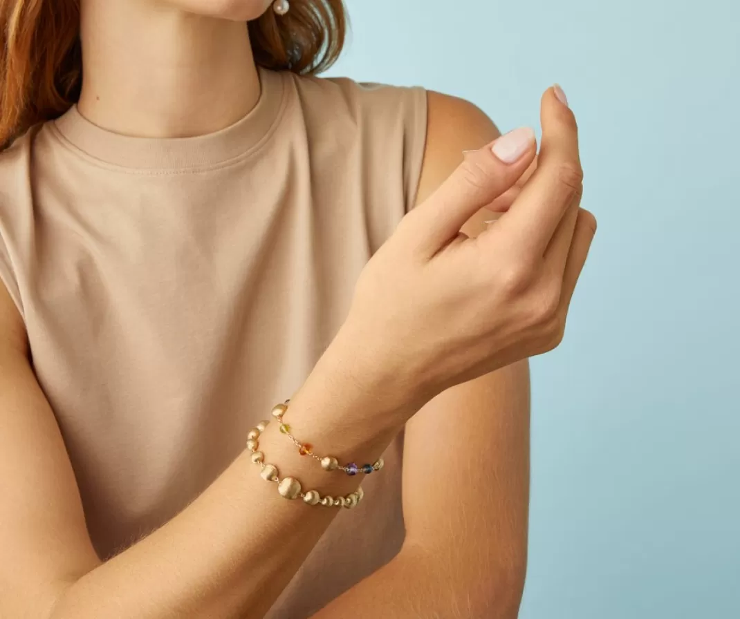 Bracelet Un Rang Avec Pierres Multicolores*Marco Bicego Cheap