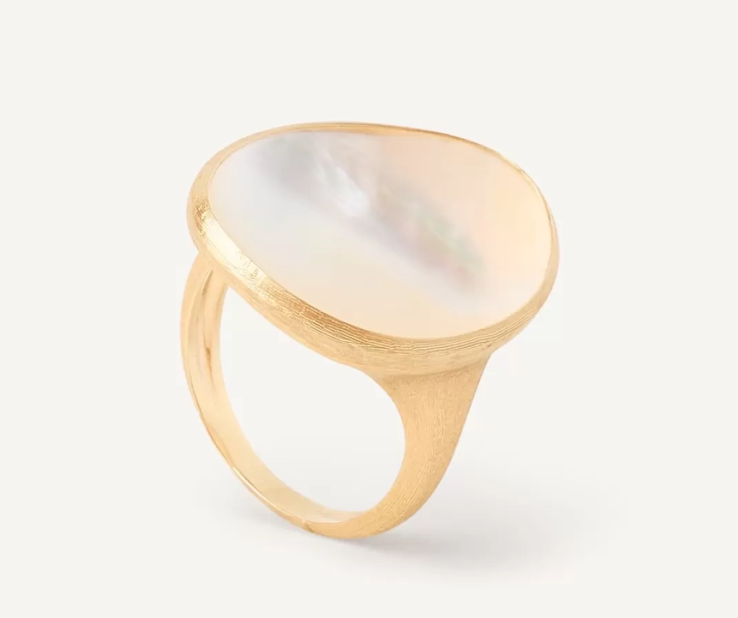 Cocktail Ring With White, Lunaria Mother Of Pearl*Marco Bicego Sale