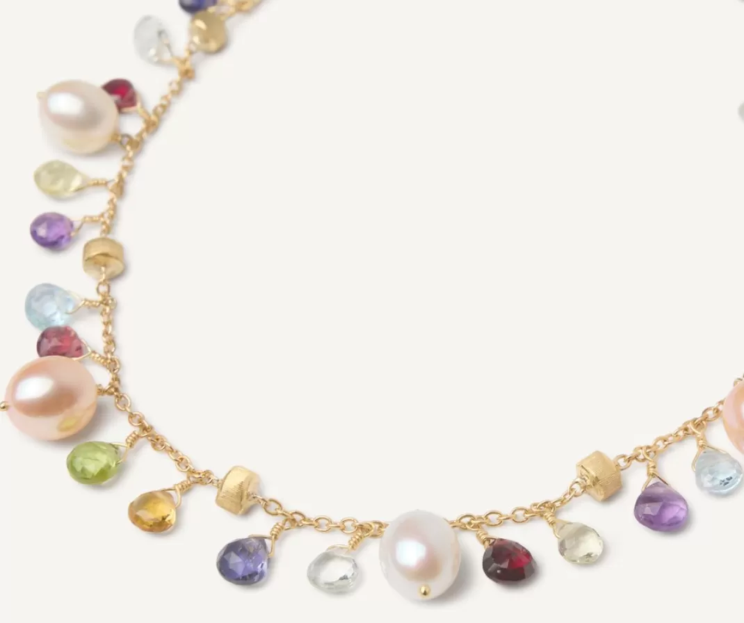 collier_avec_perles_et_pierres_multicolores_2.webp Collier Avec Perles Et Pierres Multicolores*Marco Bicego Sale