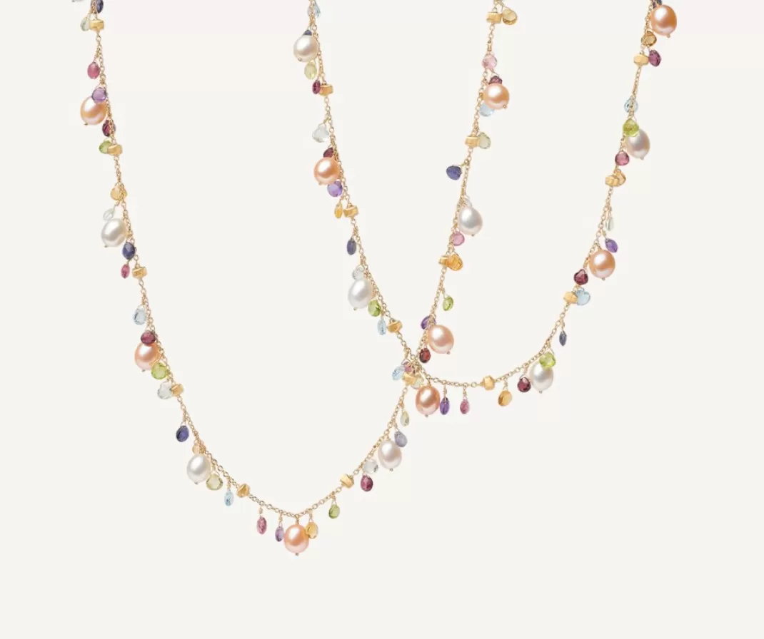Sautoir Avec Perles Et Pierres Multicolores*Marco Bicego Online